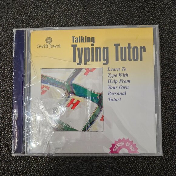 BRAND NEW TALKING TYPING TUTOR WINDOWS CD ROM - Picture 1 of 9